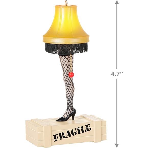 Hallmark Ornament 2022 - A Christmas Story Leg Lamp - Its Glorious - Picture 5 of 5